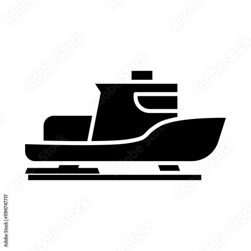 Boatbuilder – Ship Icon Representing Expertise in Building and Repairing Boats photo