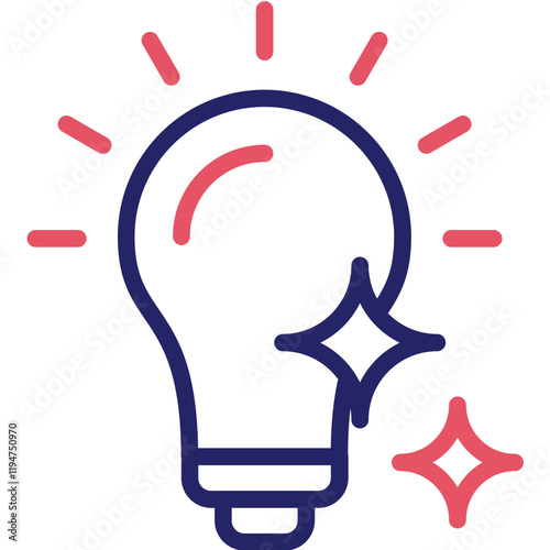 Cleaning Light Fixtures vector icon illustration of Cleaning and Dusting iconset.