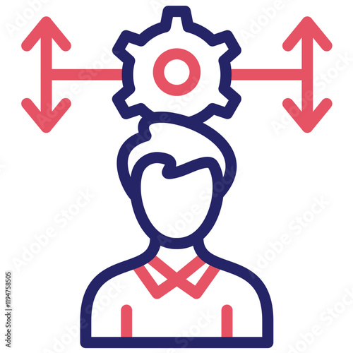 Alternative vector icon illustration of Gig Economy iconset.