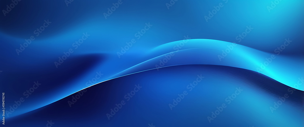 Abstract blue gradient background looks modern blurry textured blue wallpaper. ai