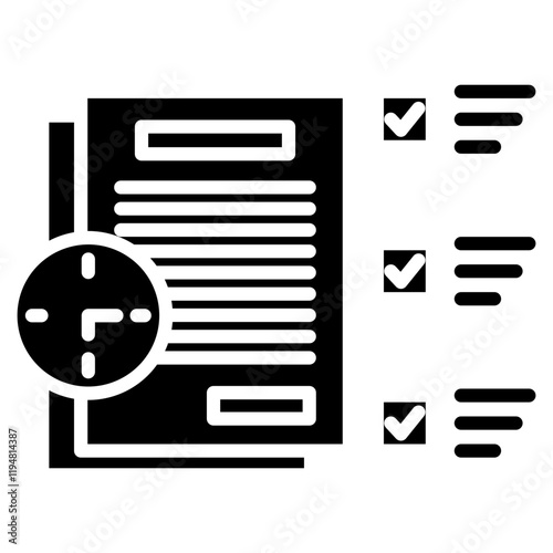 project deadline icon element for design