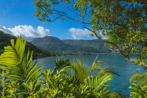 Amazing View Over The Lagoon To Beau Vallon