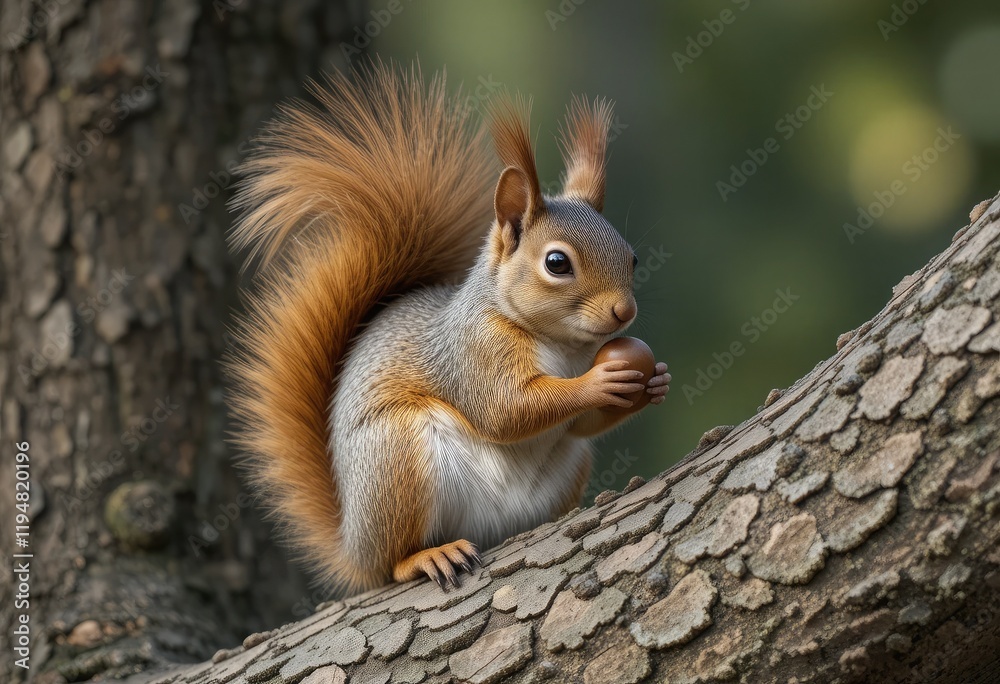 squirrel on a tree