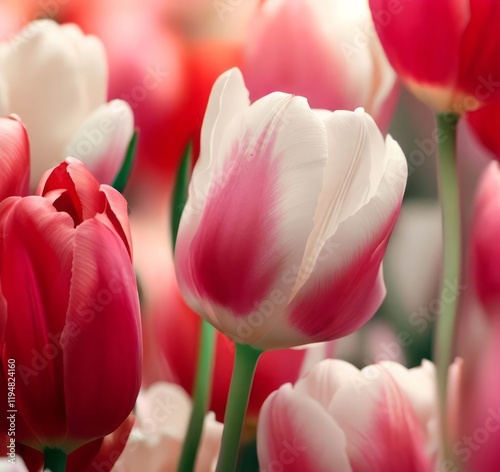 tulips in the garden