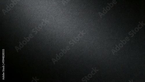Black grainy gradient background, dark white gray monochrome abstract noise texture