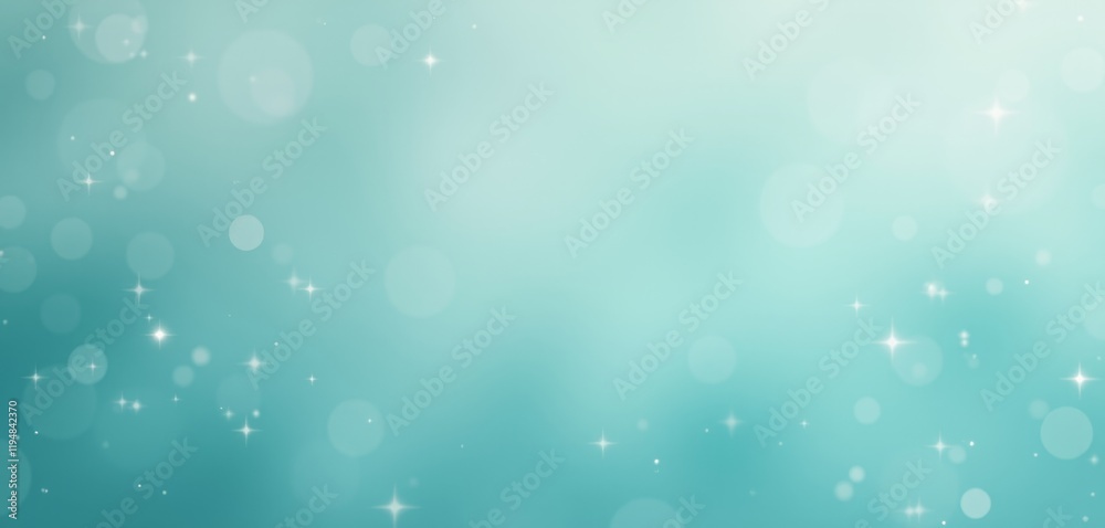 Mint green abstract background with glowing bokeh effect. Mint green abstract background with glowing bokeh effect.