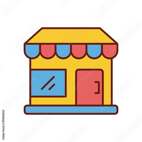 Storefront  icon design 