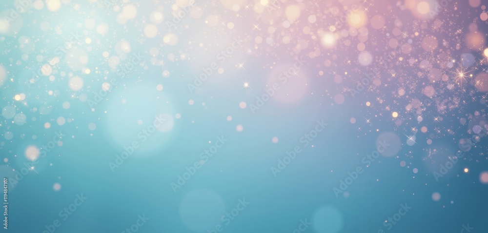 Teal and pink background with scattered white stars. Teal and pink background with scattered white stars.