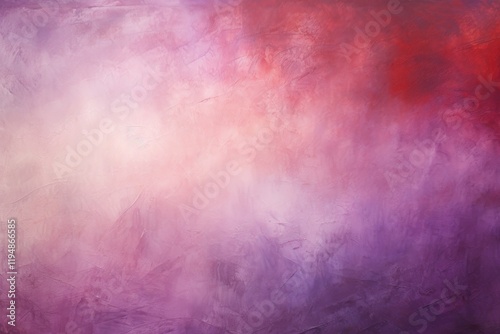 Vibrant abstract blend of warm purple, pink and cool colors creates unique visual experience for art enthusiasts
