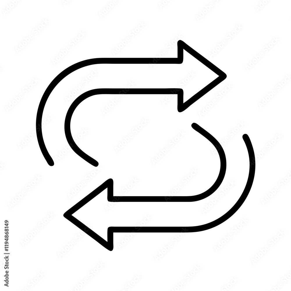 flip turn icon, flip turn line art - simple line art of flip turn, perfect for flip turn logos and icons and themed design flip turn icon, flip turn line art - simple line art of flip turn, perfect for flip turn logos and icons and themed design