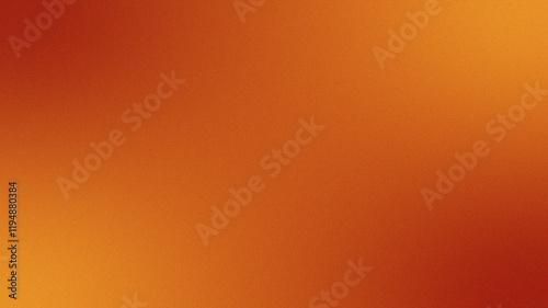 Warm Gradient Abstract Background with Red-Orange and Yellow Tones, Subtle Noise, Grain Texture. Color gradient ombre blend blur flow fluid. Noise grain mesh. Bright light fire hot glitter neon glow.