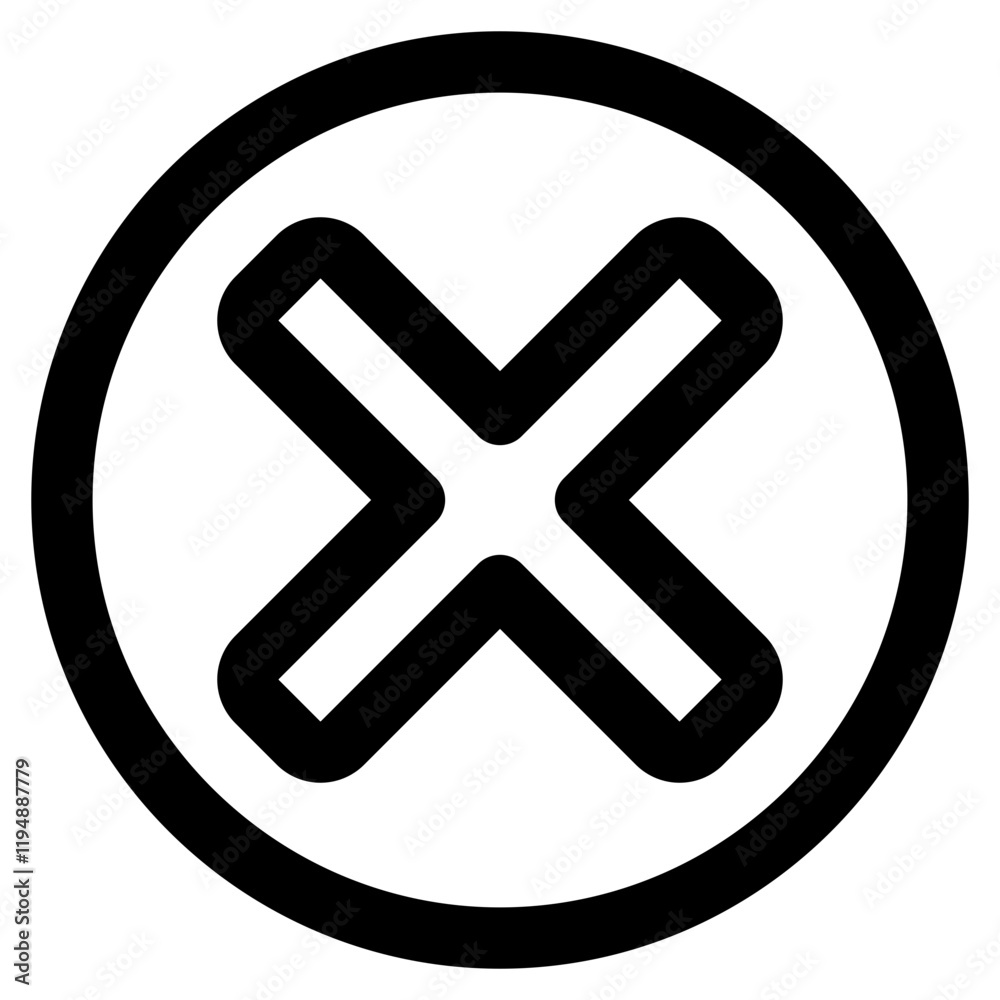 Close icon element for design Close icon element for design