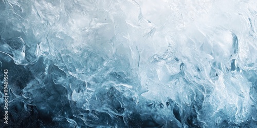 Wallpaper Mural Intricate abstract ice texture in shades of blue and white with unique formations creating an elegant and chilly atmosphere throughout the image Torontodigital.ca