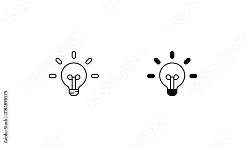 Content Creation icon set line and glyph vector illustration