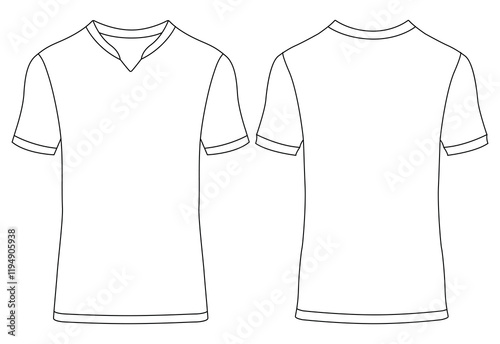  T shirt jersey mockup vector illustration template design	