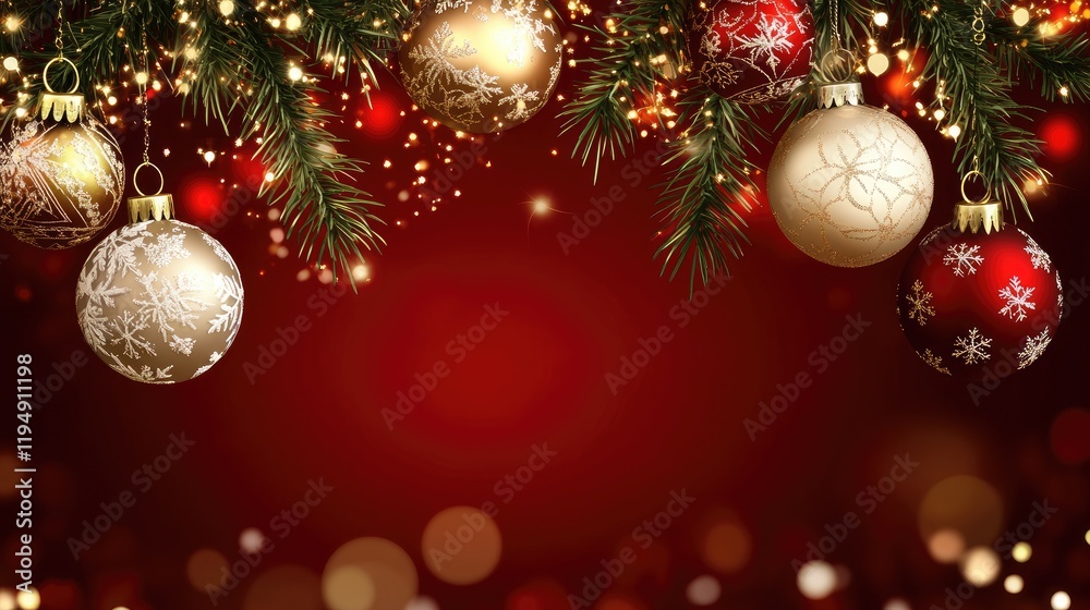 A dramatic red background featuring scattered bokeh lights with warm, glowing tones. A dramatic red background featuring scattered bokeh lights with warm, glowing tones.
