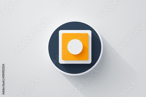 arafed button with a shadow on a white background Free Download arafed button with a shadow on a white background - GFXLoad