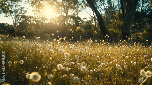 Native Australian Landscape ‚Äì Ethereal Scenery- 300 DPI