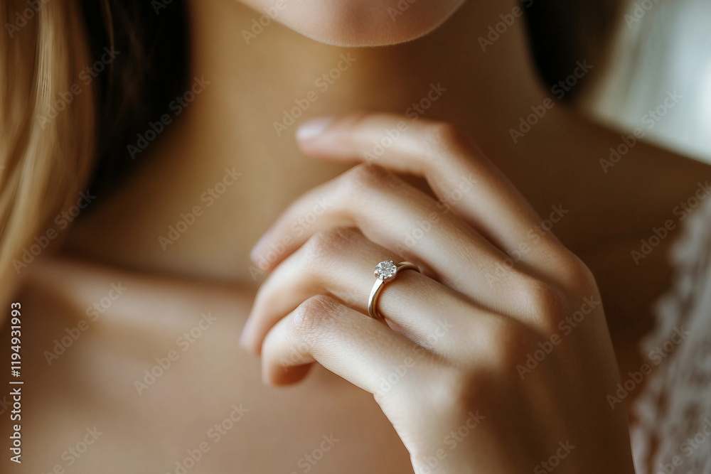 Romantic engagement of people generative AI image Romantic engagement of people generative AI image