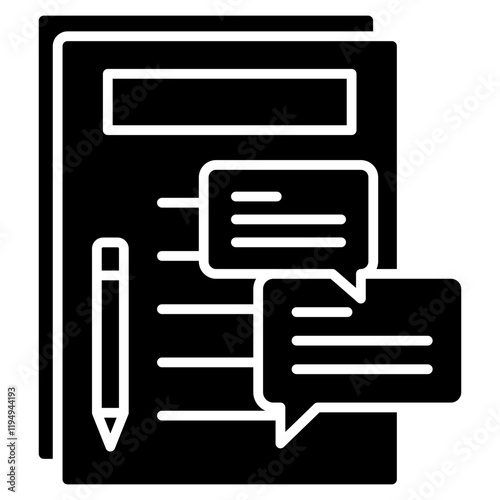 copywriting icon element for design
