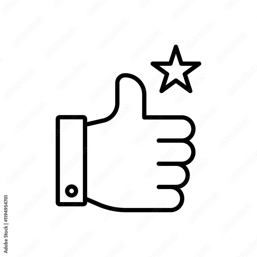 Appreciation icon Flat illustration sign Appreciation icon Flat illustration sign