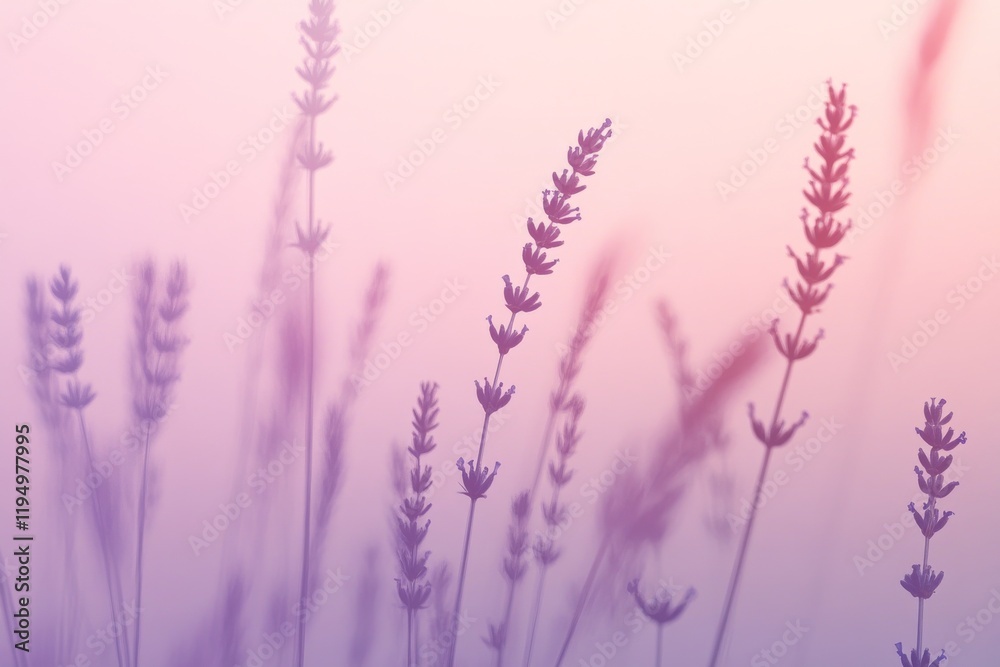 Fototapeta premium A calming gradient background with almond and lavender colors.featuring soft transitions.evoking peace and relaxation.ideal for wellness and spa promotions