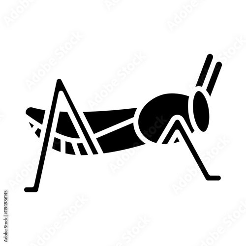 Locust glyph icon