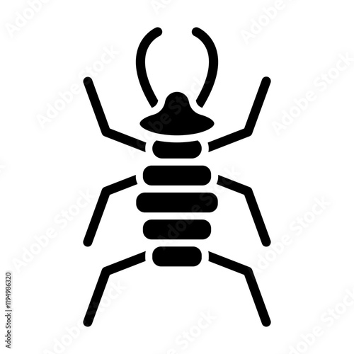 Swarm of Insects glyph icon