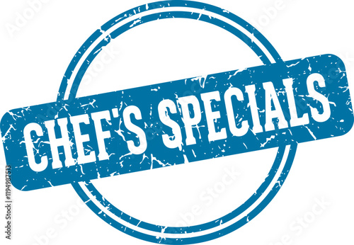 chef's specials stamp