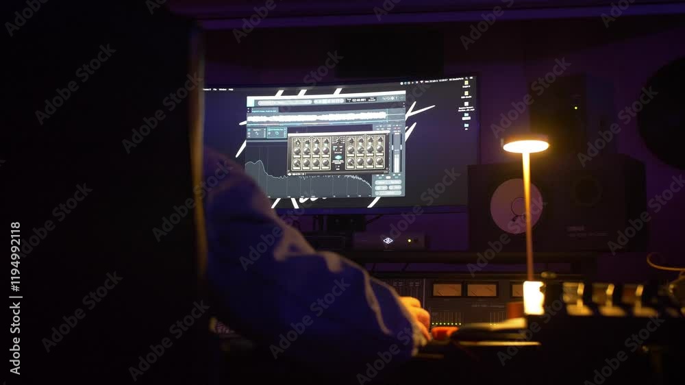 Studio de musique mixage