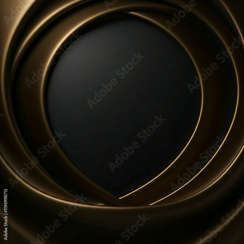 Black Elegance with Gold
