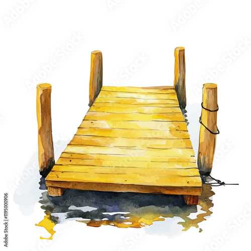 r0nan_em_Yellow_Dock_high_quality_watercolor_Clipart_isolated_o_5432f3f3-b917-4436-9088-10c467d5ecd0_top_left