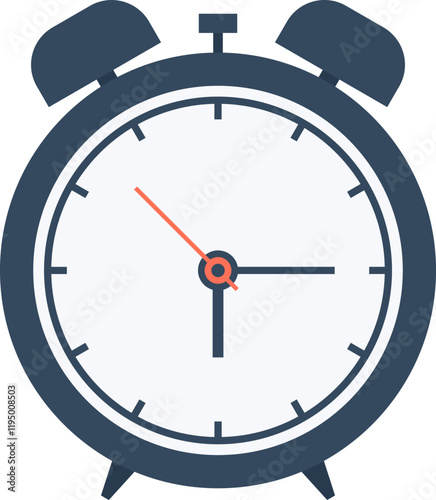 wake up flat vector web icon