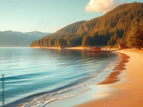 Sea View and Forest Peace