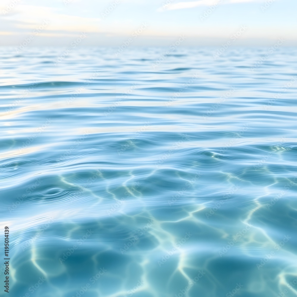 Obraz premium blue water background