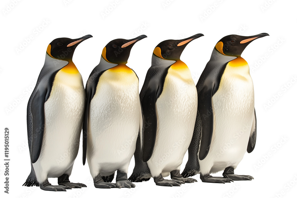 Fototapeta premium two emperor penguins