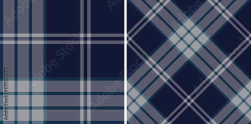 Plaid pattern seamless tartan check plaid for skirt, tablecloth, blanket, duvet cover, or other modern textile print.