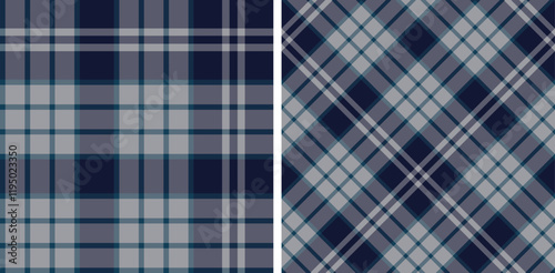 Plaid pattern seamless tartan check plaid for skirt, tablecloth, blanket, duvet cover, or other modern textile print.	