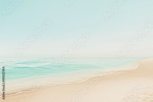 A calming gradient background with beach sand and seafoam colors.featuring smooth transitions.evoking relaxation and freshness.ideal for coastal themes and vacation content