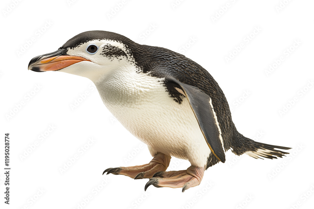 Naklejka premium penguin isolated on white