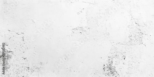 White grunge cement wall texture with subtle gray tones and uneven surface multiple scuffs positioned centrally ideal for interior design backgrounds