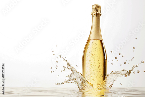 bottle of champagne