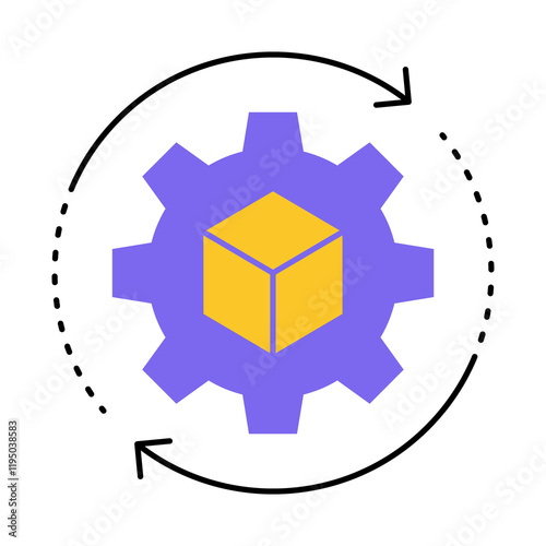 Model Optimization – Gear Representing Fine-Tuning of AI and Machine Learning Models