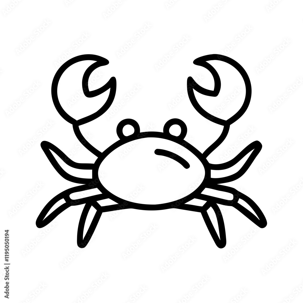 crab on sand icon, crab on sand line art - simple line art of crab on sand, perfect for crab on sand logos and icons and themed design crab on sand icon, crab on sand line art - simple line art of crab on sand, perfect for crab on sand logos and icons and themed design