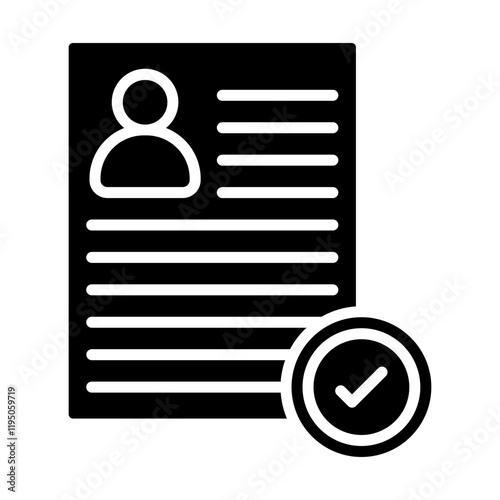 Active Vector Glyph Icon Design