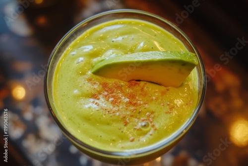 Avocado Smoothie - A Refreshing Green Delight photo