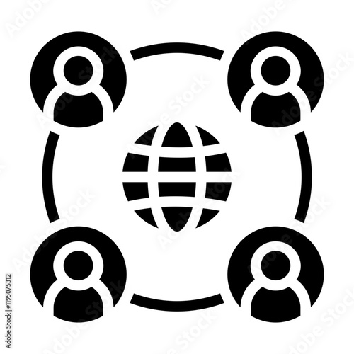 Diversity Vector Line Icon Design