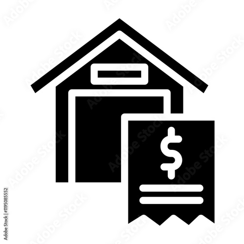 Bill Vector Glyph Icon Design