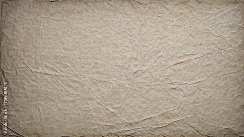A rough beige paper texture with a vintage, grunge-like design, featuring a textured, old surface with a canvas and fabric feel texture blank with copy space for text.