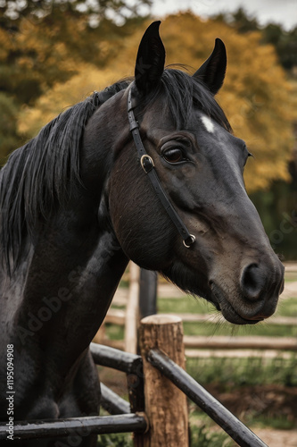portrait of a horse